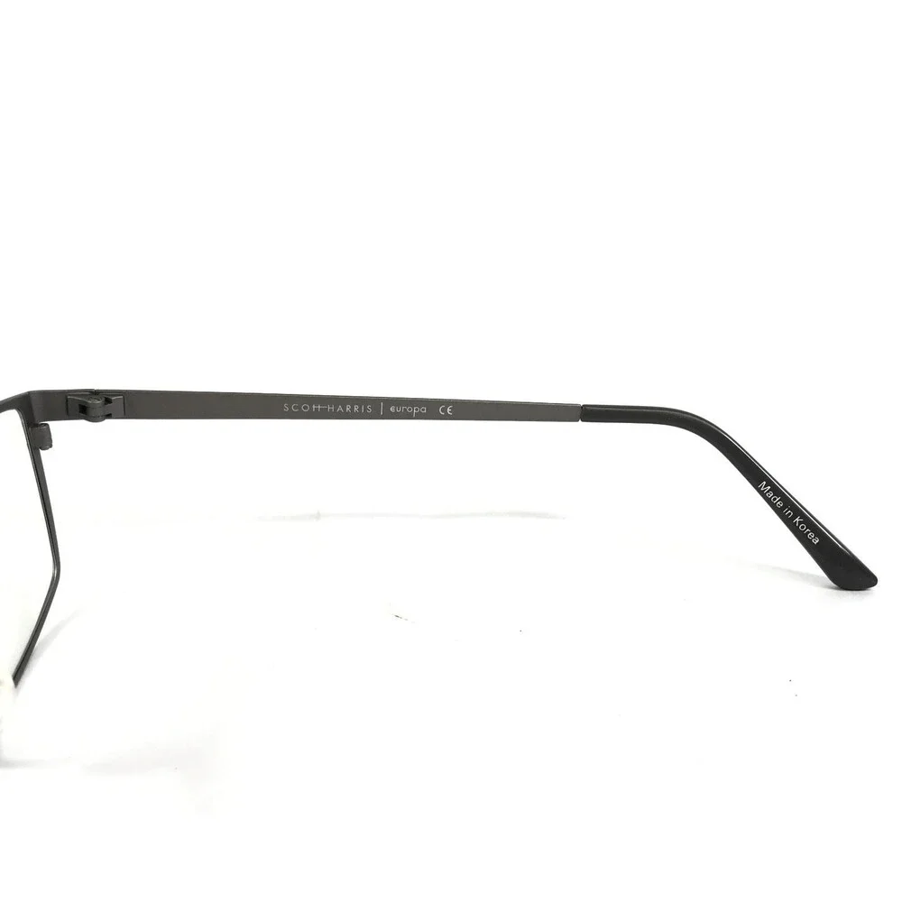 Scott Harris Eyeglasses Frames SH-646 C3 Navy Gunmetal Square 54-17-145
